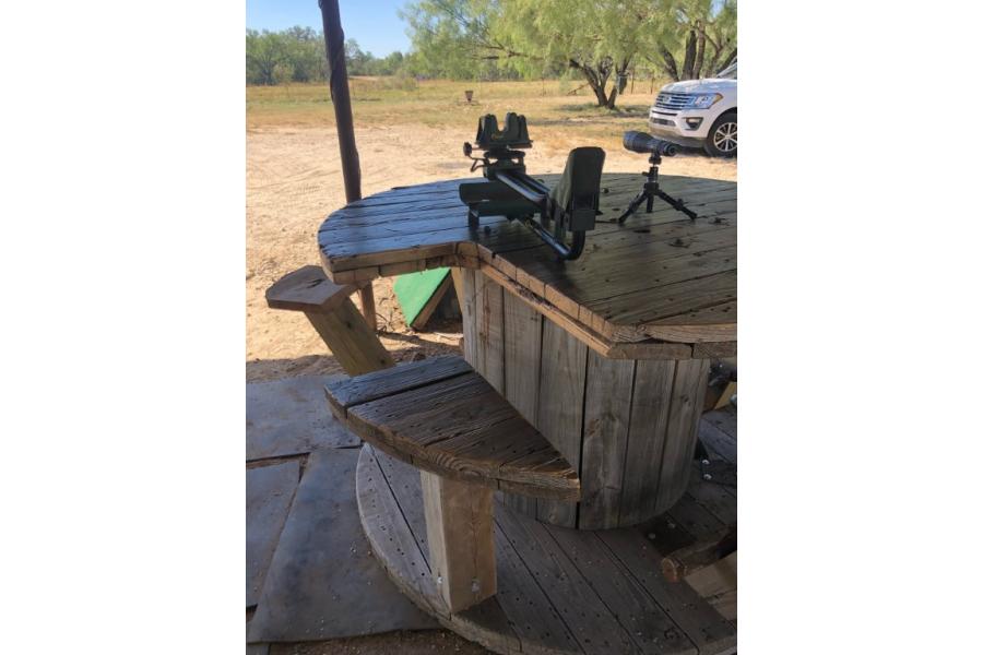 LOT 19 - Shooting Bench/Party Table