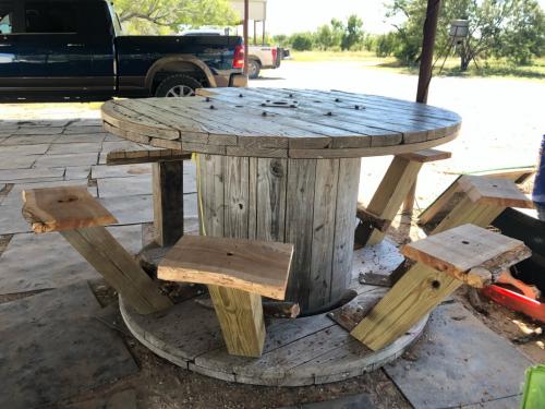 LOT 19 - Shooting Bench/Party Table