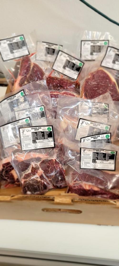 LOT 06 - Premium All Natural Angus Grass Fed Beef - Approx 150 Lbs Beef