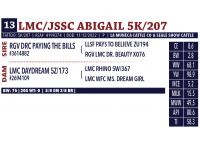 LOT 13 - LMC/JSSC ABIGAIL 5K/207