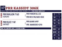 LOT 17 - PRR KASSIDY 306K