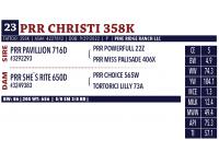 LOT 23 - PRR CHRISTI 358K