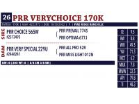 LOT 26 - PRR VERYCHOICE 170K