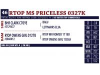 LOT 46 - RTOP MS PRICELESS 0327K