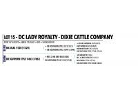 LOT 015 - DC LADY ROYALTY