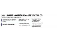 LOT 008 - 6W MS LOXLEIGH 120