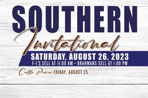 2023 Southern Invitational Live & Online Sale